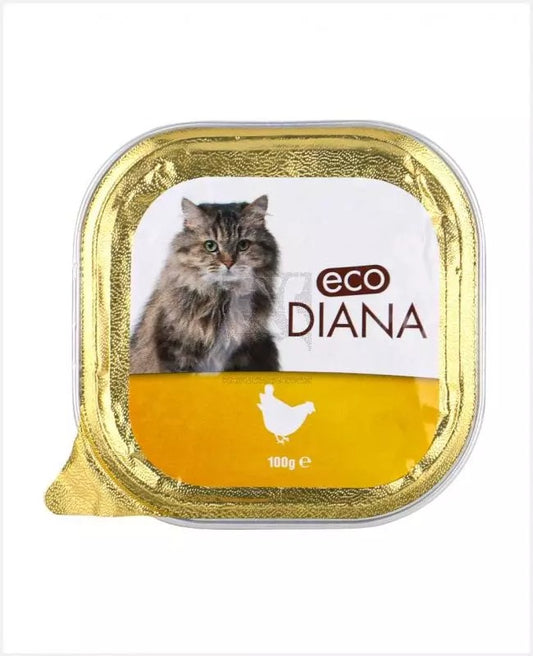 Eco diana pate 100g معلبات قطط